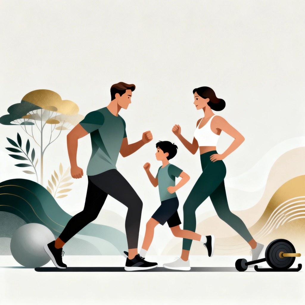 Actividades familiares para promover la salud